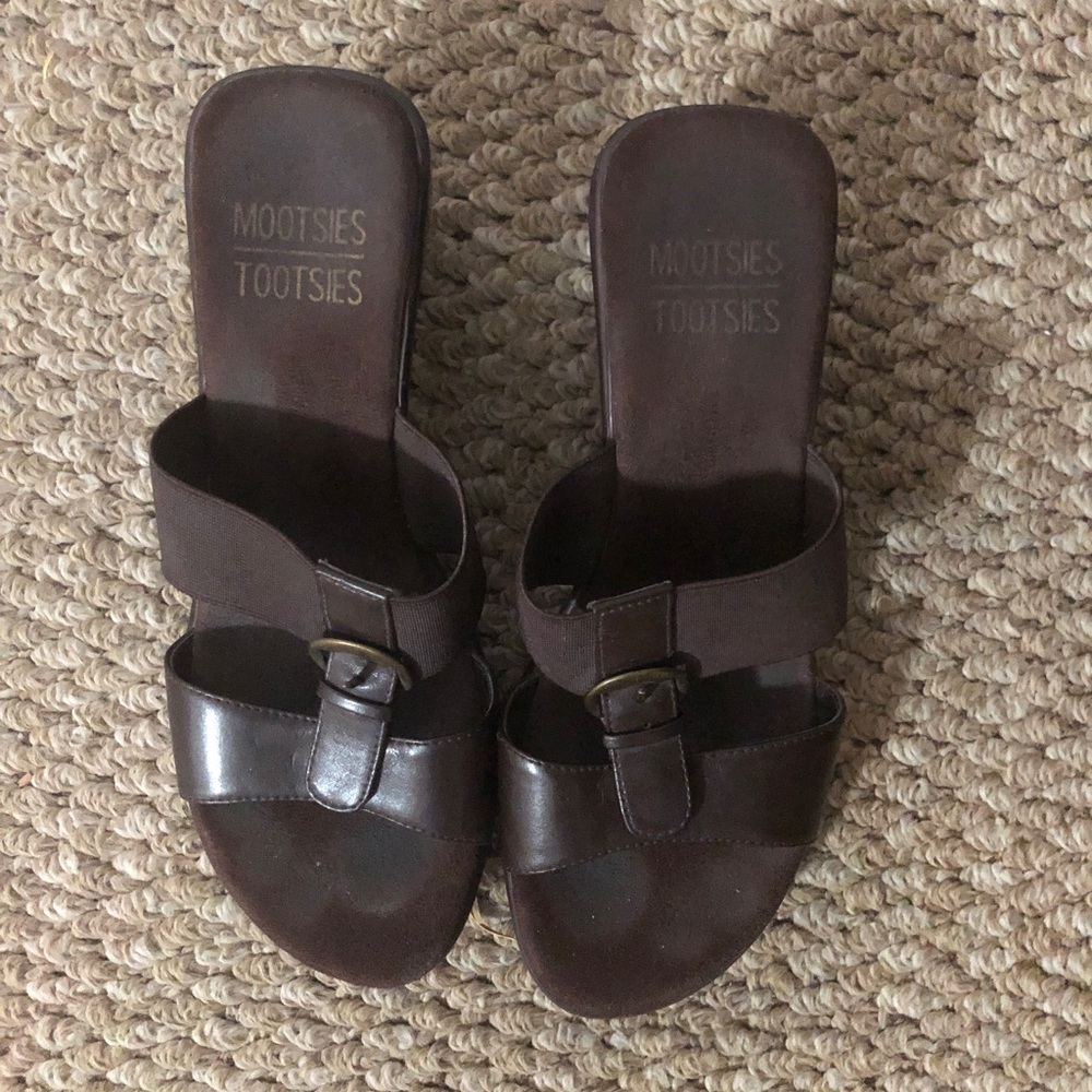 Brown sandals